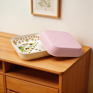 Escurridor Cuadrado para Frutas, Resistente al Agua, Cesta de Almacenamiento para Cocina - Product Image 3