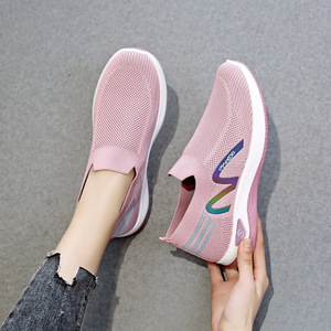 2026 New Women's Spring Breathable Slip-On Lightweight <b>Soft</b>-Soled Casual <b>Shoes</b> Solid <b>Shoes</b> Men Men <b>Shoes</b> Men's Casual <b>Shoes</b> - Product Image 4
