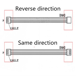 ZH <span class=keywords><strong>1.5mm</strong></span> 2/3/4/5/6/7/8/9/10P dòng thiết bị đầu cuối đôi kết thúc 10cm/15cm/20cm zh1.5 cùng/Đảo ngược hướng điện tử dây - Product Image 6