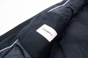 <span class=keywords><strong>Gilet</strong></span> matelassé à col montant pour <span class=keywords><strong>homme</strong></span> - <span class=keywords><strong>Gilet</strong></span> matelassé noir à fermeture éclair avec plusieurs poches - Product Image 4