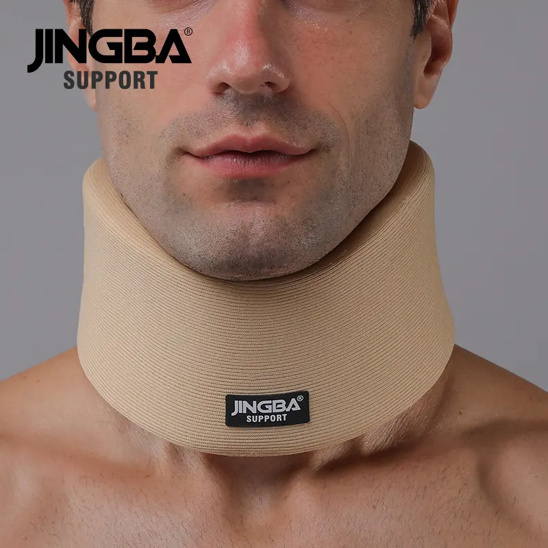 JINGBA CE ISO, высокое качество, мягкая губка, шейный воротник, шейный бандаж, болеутоляющая подушка для путешествий
