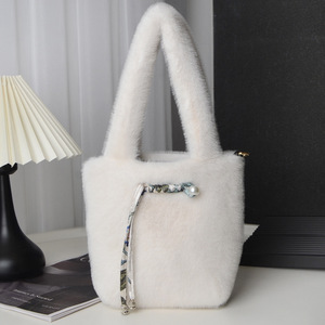 Roue Juicy Fur Cat Pink Crossbody Heart Red Burgundy Packs Black Purse Cheetah Fluffy Bag - Product Image 5