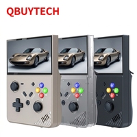 Console de jeu portable Qbuy M18, lecteur de jeux classiques, écran 4,3 pouces, système open source, 64 Go, R43 Pro, 4000 mAh