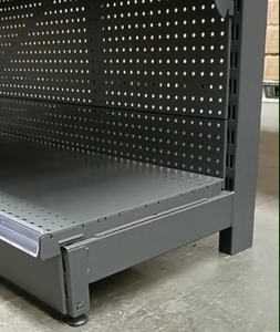 Ánh Sáng Nhiệm Vụ Nặng Nề Sắt Siêu Thị Kệ Hàng Tạp Hóa Cho Cửa Hàng Bán Lẻ Gondola Kệ Hiển Thị Giá Cho Các Cửa Hàng Siêu Thị - Product Image 4