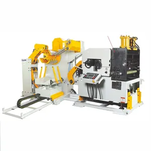 Stainless strip decoiler Feeder and Straightening Machine 3in1 Feeing Line For Automotive Stamping factory