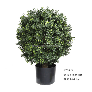 Piante Artificiali in Vendita, Albero di Bosso Sferico con Protezione UV per Decorazione Interna ed Esterna in Vaso - Product Image 3