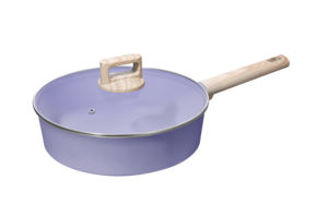 现代亮紫色不粘厨房炊具套装铝制厨具热销炊具家庭美味 - Product Image 3