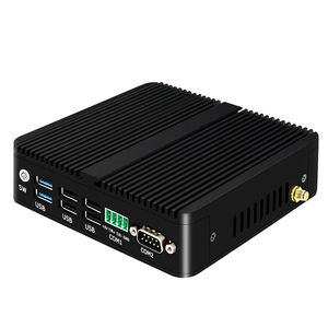 Eglobal 12th Gen 2.5g tường lửa Router N100 j6426 4X i225-V Lan 2 * Com RS485 RS232 công nghiệp không Quạt Mini PC 2x4K opn cảm giác - Product Image 4