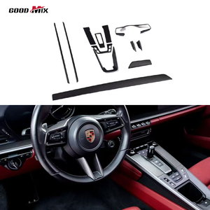 Molduras Interiores de Fibra de Carbono Preimpregnada Estilo OEM para Porsche 992.1 992.2 <span class=keywords><strong>Carrera</strong></span> 4 4S Turbo S 2019 - Kit de Carrocería Mejorado Aerokit - Product Image 1
