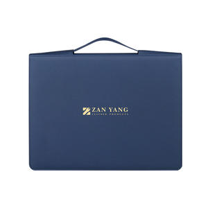 พวงกุญแจ กระเป๋าถือแบบมีซิปสไตล์ผู้บริหาร แฟ้มเอกสารแบบพกพา - Product Image 4