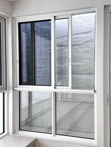 Fenêtres UPVC coulissantes résistantes aux chocs <span class=keywords><strong>Fenêtre</strong></span> coulissante de sous-sol en vinyle à double <span class=keywords><strong>vitrage</strong></span> <span class=keywords><strong>Fenêtre</strong></span> en <span class=keywords><strong>PVC</strong></span> insonorisée - Product Image 5