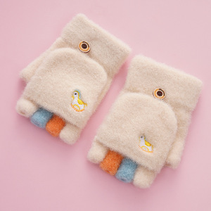 Gants pour enfants automne et hiver mignons de dessin animé gants d'hiver pour garçons et filles vente en gros mitaines - Product Image 5