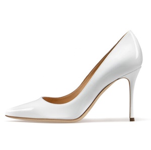 <span class=keywords><strong>Zapatos</strong></span> <span class=keywords><strong>de</strong></span> Tacón Alto <span class=keywords><strong>de</strong></span> <span class=keywords><strong>Charol</strong></span> Blanco <span class=keywords><strong>de</strong></span> Moda para Novia, <span class=keywords><strong>Zapatos</strong></span> <span class=keywords><strong>de</strong></span> Tacón <span class=keywords><strong>de</strong></span> Aguja con Punta Puntiaguda para <span class=keywords><strong>Mujer</strong></span> - Product Image 2