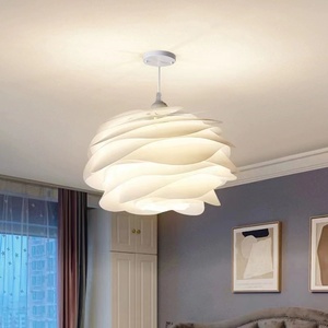 <span class=keywords><strong>Lampadario</strong></span> in tessuto floreale per camera da letto per camera da letto in stile semplice italiano - Product Image 2
