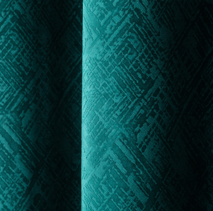 Rideau occultant en velours imprimé à l'estampe en relief de style américain, prêt à l'emploi, de luxe, pour le salon - Product Image 6