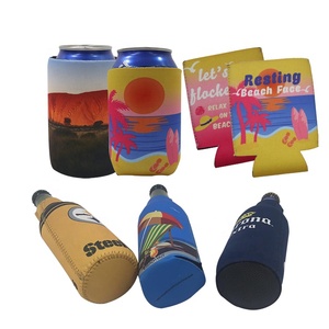 Custom Beer Can Cooler Beverages Custom Wine Can Cooler Custom Sublimation Neoprene Insulated Beer Holders
