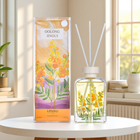 Désodorisant d'ambiance LOVALI 200ML, style Ins, Oolong Jingui, aromathérapie, élimine les odeurs pour voiture/bureau/chambre/salon