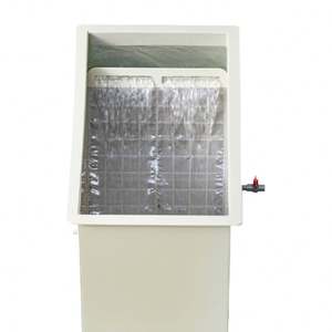 Système de filtration entièrement automatique pour bassin de poissons incliné, avec circulation d'eau motorisée et purification, pour l'élevage de poissons en extérieur dans une cour. - Product Image 5