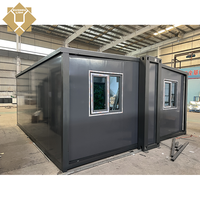 Maison conteneur pliable et extensible pour usage résidentiel et bureaux préfabriqués, 20 pieds et 40 pieds, à vendre, construction rapide, modulaire