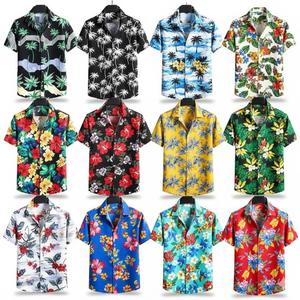 <strong>UK</strong> Summer <strong>Hawaiian</strong> Floral <strong>Shirt</strong> <strong>Custom</strong> Aloha <strong>Shirt</strong> for Brands - Product Image 3