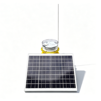 Lampu Hambatan Penerbangan Tipe B Intensitas Sedang Tenaga Surya TX-MB-01(L)