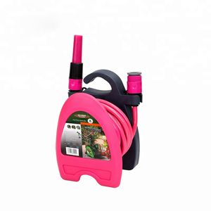Ensemble de mini enrouleur et buse de tuyau d'<span class=keywords><strong>arrosage</strong></span> de jardin de 10m - Product Image 1