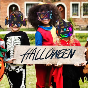 48 मल्टीकोलर अत्यधिक अभिव्यंजक विविध कला प्रेरित रेशम की स्क्रीन मुद्रित स्क्रैचिंग पेपर मास्क रचनात्मक पेपर शिल्प - Product Image 5