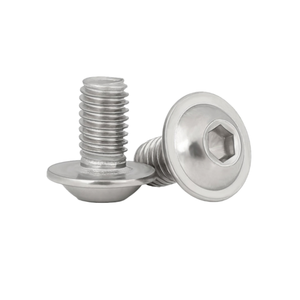 Gr10.9 ổ cắm mặt bích nút vít ISO 7380 M3 M4 M5 M6 M8 M10 Oxit Đen Mặt bích nút Đầu ổ cắm vít - Product Image 6