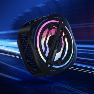 Enfriador de teléfono <span class=keywords><strong>Black</strong></span> <span class=keywords><strong>Shark</strong></span> MagCooler <span class=keywords><strong>3Pro</strong></span> enfriador magnético de tiburón negro enfriador de teléfono de iluminación RGB para juegos magnéticos - Product Image 3