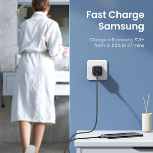 45W Nexode 2 Port GaN Foldable Wall Block Support Super Fast Charging 2.0 for CD294/90866 45w Usb Charger CD294/90 - Product Image 6