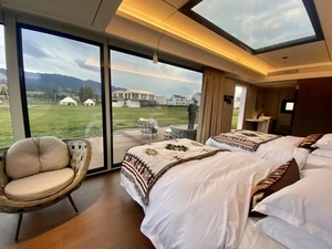 Fabbrica della cina su misura all'aperto di alta qualità materiali compatti spazio portatile capsula House - Product Image 2