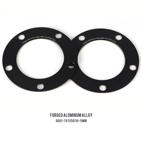 Entretoises de roue forgées 6061 de 8 mm, adaptateurs PCD 5x112 CB 66,6 mm, compatibles avec Mercedes