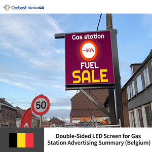 Canbest cửa hàng phía trước mở dẫn Màn hình hiển thị bảng điều khiển, SMD 4mm ngoài trời P4 ecran pantalla dẫn biển quảng cáo Đăng - Product Image 2