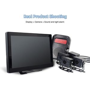 เครื่องบันทึกการขับขี่สำหรับยานพาหนะโดยสาร ระบบเตือนภัย BSD กล้อง 4 ตัว ระบบตรวจสอบสี่ทิศทาง จอ LCD ขนาด 10 นิ้ว ความละเอียด 1280x720 - Product Image 2