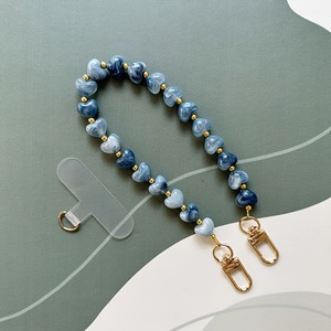 Chaîne de téléphone en <span class=keywords><strong>perles</strong></span> teintées, accessoires universels pour sac, porte-clés et pendentifs - Product Image 6