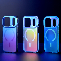 Coques de téléphone antichoc JOYPORODO B341 personnalisées 3D colorées à attraction magnétique pour iPhone 16 17 Pro Max