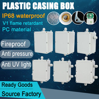 Boîte de jonction étanche pour câbles souterrains, boîtier en plastique pour connexion de fils