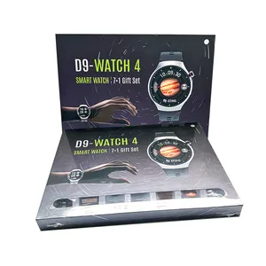 2024 nuovo design Ultra 7 in 1 cinturini Smart Watch eloj Intelligente serie 9 Smart Watch Sport D9 -- Watch4 suit watch