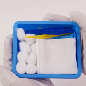 Kit de pansement chirurgical pour adultes de fabrication chinoise, pansement désinfectant EOS, pochette de stérilisation avec matériau SMS en polymère PE - Product Image 3