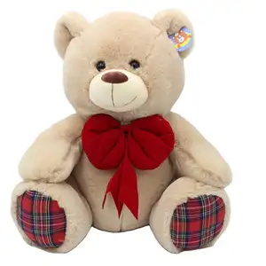 Mainan Boneka Lembut Hadiah Paskah Valentine Anak-anak Kustom Grosir Premium Mainan Boneka Beruang Teddy Raksasa