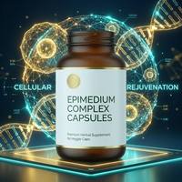 Capsule de complexe d'Epimedium OEM, complément alimentaire pour la santé masculine, soutient l'endurance, l'énergie et la concentration mentale, contient du Maca et du Ginseng purs