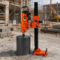 CAYKEN Perceuse à noyau diamanté 400 mm pour béton, outil de perçage de bâtiment 5180W avec 2 vitesses, vitesse variable et support