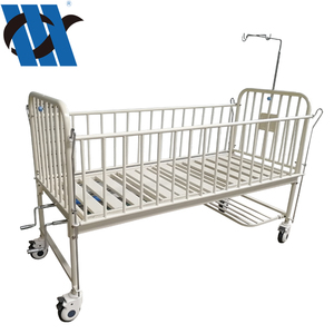 BDB01 однофункциональная педиатрическая кровать из нержавеющей стали с каркасом для детской больничной медицинской койки - Product Image 4