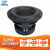 Subwoofer Auto 8 10 12 15 18 Pouces 600-5000W Haut-Parleur Double Bobine Mobile Aimants Caisson de Basses 8 Pouces pour Voiture