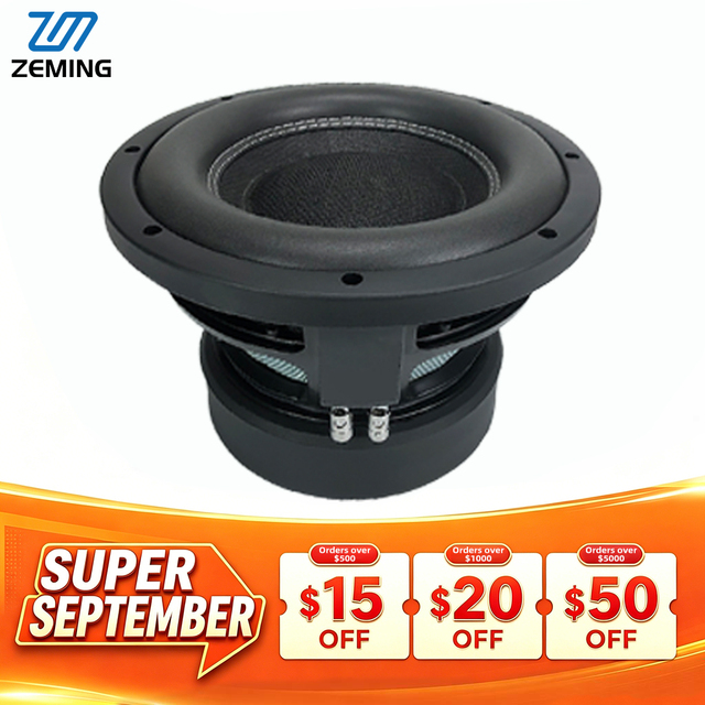 Car Subwoofer 8 10 12 15 18 Inch 600-5000W Speaker Dual Voice Coil Magnets Subwoofer Subwoofer 8 Inch Sub Woofer Car