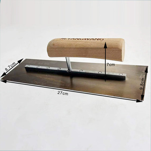 Xây Dựng Dụng Cụ Cầm Tay Xi Măng Vách Thạch Cao Trowel Gỗ Xử Lý Carbon Thép Trowels Cho <span class=keywords><strong>Sheetrock</strong></span> Wallboard Thạch Cao - Product Image 1