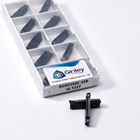 Plaquette de coupe en carbure Ginley DGR3102C15D DGR2202J15D DGN3102 2202C pour machine-outil, outil de découpe DGR3102 DGN 3102 DGR DGL, insert de rainurage CNC
