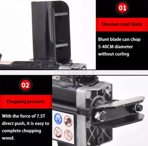 Fendeur de bois d'occasion à vendre Fendeur de bois à <span class=keywords><strong>pied</strong></span> Fendeur de bois hydraulique - Product Image 4