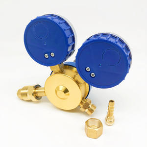 Regulador de Presión de Oxígeno Industrial G5/8 con Salida de Rosca Externa, Manómetro de Presión de Oxígeno para Soldadura y Corte, Reductor de Presión de Oxígeno - Product Image 2