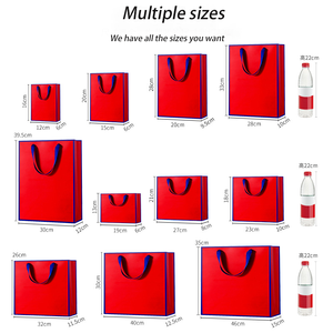 Prix d'usine sac en papier portable personnalisé sac en papier épais blanc pour cadeau de noël prix de gros fabriqué au Vietnam - Product Image 2